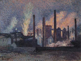 Study for Factories near Charleroi, 1897